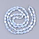 Electroplate Opaque Solid Color Glass Beads Strands(EGLA-T020-02C)-2