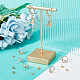 12Pcs Brass Stud Earring Findings(KK-DC0001-48)-5
