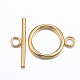 304 Stainless Steel Toggle Clasps(X-STAS-H380-05G)-1