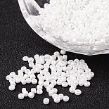 2mm White Glass Beads(X-SEED-A012-2mm-121)