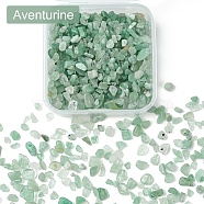 50G Natural Aventurine Chip Beads, No Hole/Undrilled, 2~8x2~4mm(G-YW0001-82)