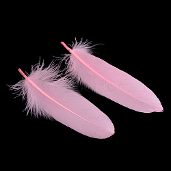 Goose Feather Costume Accessories, Dyed, Pink, 160~215x36~47mm(X-FIND-Q044-11)
