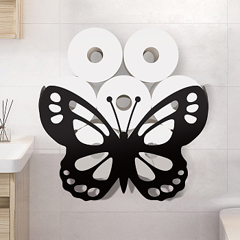 Iron Napkin Holder, Home Decorations, Butterfly, 365x115x250mm