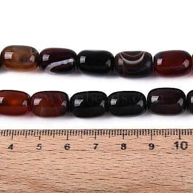 agate perles brins(G-N356-02B-02)-4