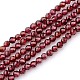 Natural Garnet Beads Strands(X-G-K127-01F-2mm)-1