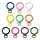 10Pcs Spray Painted Alloy Swivel Snap Hooks Clasps(FIND-YW0001-60)-1