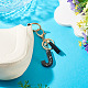 1Pc Resin Letter Keychains(KEYC-TADJ0001-09J)-5