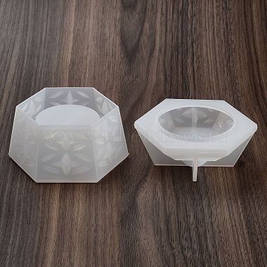 Moules de bougeoirs hexagonaux en silicone(DIY-Q037-01B)-4