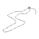 Beaded Necklaces & 304 Stainless Steel Satellite Chain Necklace Sets(NJEW-JN03459)-5