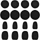 SUPERFINDINGS 16Pcs 4 Style Microphone Windscreen Sponge Covers & Earphone Anti-slip Protective Sponge Sleeve(AJEW-FH0002-88)-1