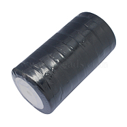 Single Face Satin Ribbon, Polyester Ribbon, Black, about 3/4 inch(20mm) wide, 25yards/roll(22.86m/roll), 250yards/group(228.6m/group), 10rolls/group(RC20mmY039)