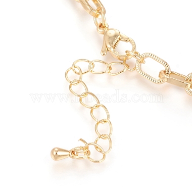 Brass Cable Chains Necklaces(NJEW-I235-04G)-3