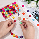 100pcs perles turquoise synth&eacute;tiques(TURQ-SC0001-29A)-3