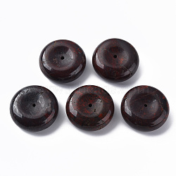 Natural Brecciated Jasper Beads, Disc, 30x12mm, Hole: 1.6mm(G-N332-51)