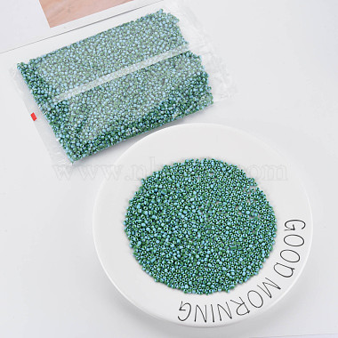 8/0 Two Tone Opaque Glass Seed Beads(SEED-T006-01C-A08)-2