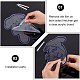 cadre d'affichage de boucle d'oreille acrylique(EDIS-WH0032-10)-4
