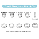 18Pcs 9 Size 201 Stainless Steel Grooved Finger Ring Settings(STAS-UN0049-69P)-4