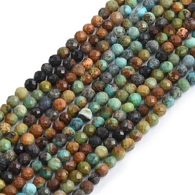 perles naturelles turquoise brins(G-K366-B03-01)-2