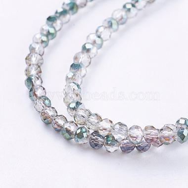 Chapelets de perles en rondelles facettées en verre électrolytique(EGLA-D020-3x2mm-15)-3