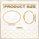 100Pcs Brass Linking Rings(KK-LP0004-69)-2