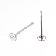 304 Stainless Steel Stud Earring Findings(STAS-D448-088P-2mm)-2