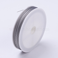 Tiger Tail Wire, Nylon-coated Stainless Steel, Original Color(Raw), 0.7mm, about 98.42 Feet(30m)/roll(X-TWIR-30R0.7MM-1)