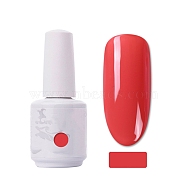 15ml Special Nail Gel, for Nail Art Stamping Print, Varnish Manicure Starter Kit, Crimson, Bottle: 34x80mm(MRMJ-P006-B040)