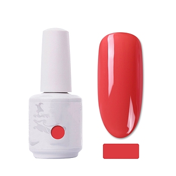 15ml Special Nail Gel, for Nail Art Stamping Print, Varnish Manicure Starter Kit, Crimson, Bottle: 34x80mm