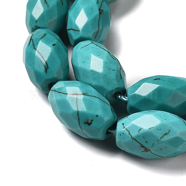 Natural Howlite Beads Strands(G-C025-06)-4