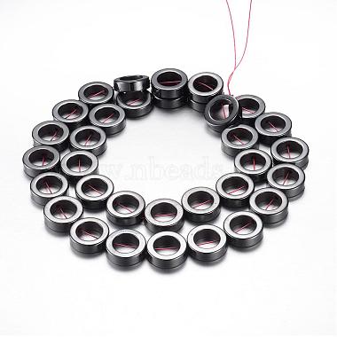 Magnetic Synthetic Hematite Bead Strands(G-A164-15)-2