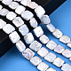 Baroque Natural Nucleated Pearl Keshi Pearl Beads Strands(PEAR-S020-K09-2)-2
