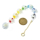 Teardrop Glass Pendants Decoration(HJEW-TA00039)-2