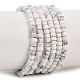 howlite naturelles brins de perles(G-G345-C01-2x4mm)-2
