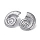 Non-Tarnish 304 Stainless Steel Stud Earrings(EJEW-M250-02A-P)-1