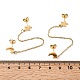 304 pendientes pendientes de acero inoxidable(EJEW-F398-04G)-3