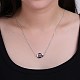 Fashion Brass Constellation/Zodiac Sign Pendant Necklaces(NJEW-BB20152)-2