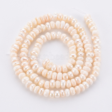 Natural Cultured Freshwater Pearl Beads Strands(PEAR-N010-005)-3