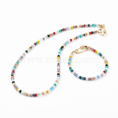 Colorful Glass Bracelets & Necklaces