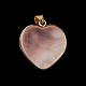 Natural Rose Quartz Pendants(G-K335-04G-16)-4