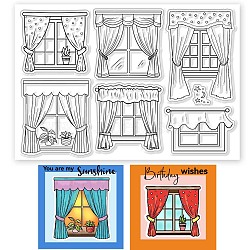 PVC Plastic Clear Stamps, for DIY Scrapbooking, Photo Album Decorative, Cards Making, Window, 160x110mm(DIY-WH0631-0265)