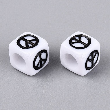 Opaque Acrylic Beads(AC-N167-01A)-2