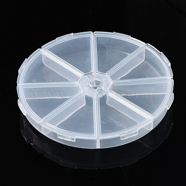 Flat Round Polypropylene(PP) Bead Storage Containers(CON-S043-045B)-2