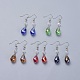 Electroplate Glass Dangle Earrings(EJEW-JE03176)-1