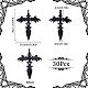 30Pcs Gothic Style Alloy Pendents(FIND-SC0004-02)-2