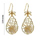 boucles d'oreilles pendantes en fer en forme de larme écologique(EJEW-PH01401-03)-7