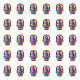 30Pcs Rack Plating Rainbow Color Alloy Beads(PALLOY-NB0003-88)-1