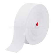 Polyester Curtain Tape Ribbon, for Curtain Decoration, Flat, White, 3-1/8~3-1/4 inch(80~82mm)(OCOR-WH0078-69A)