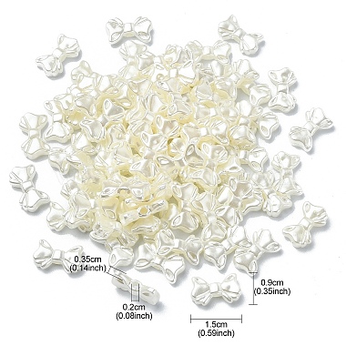 ABSプラスチックパール調ビーズ(OACR-YW0001-85C)-2