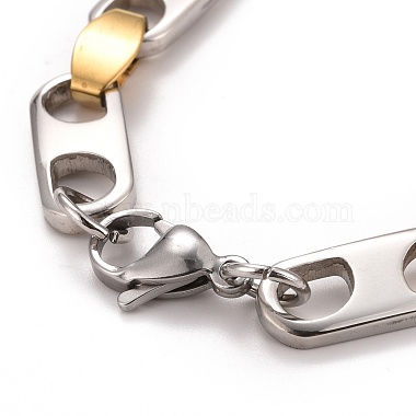 Chapado al vacío 304 collar de cadenas de eslabones ovalados de acero inoxidable(STAS-E160-22GP)-4