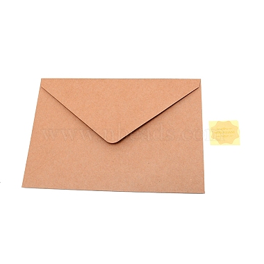 Gilding Classical Kraft Paper Envelopes(DIY-WH0190-84D)-1